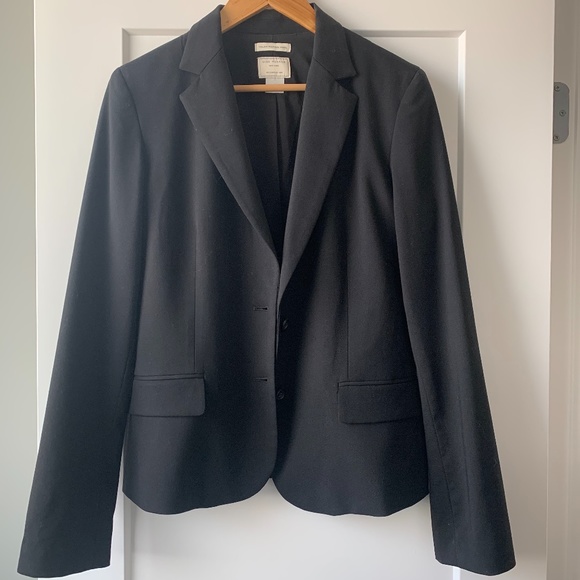 Price Drop! Club Monaco Black Wool Blazer - Picture 1 of 7